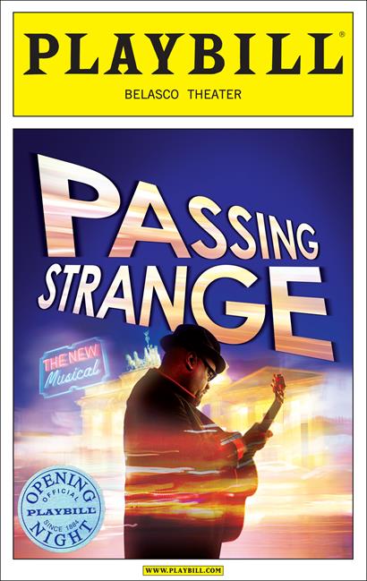 Passing Strange Limited Edition Official Opening Night Playbill