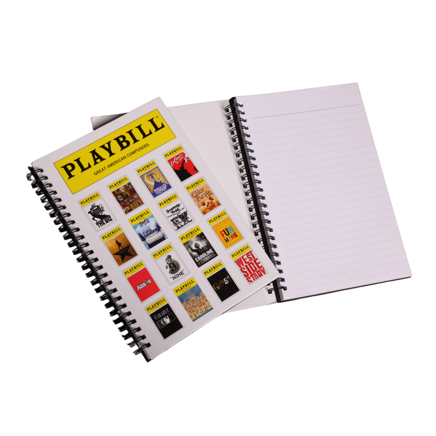 Playbill Spiral Notebook