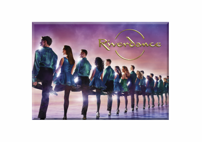 Riverdance 30th Anniversary Logo Magnet