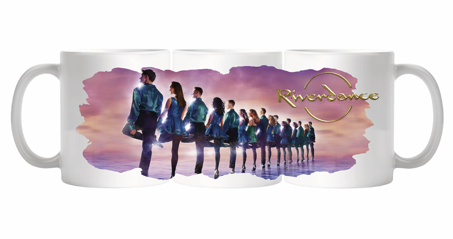 Riverdance 30th Anniversary Logo Mug