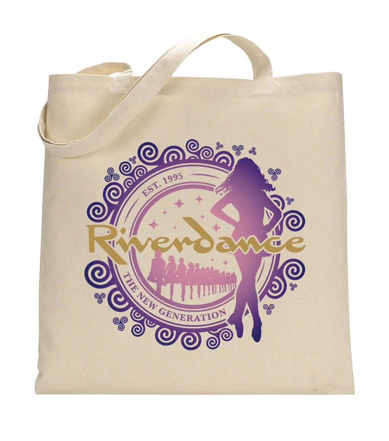 Riverdance 30th Anniversary New Generation Logo Tote Bag