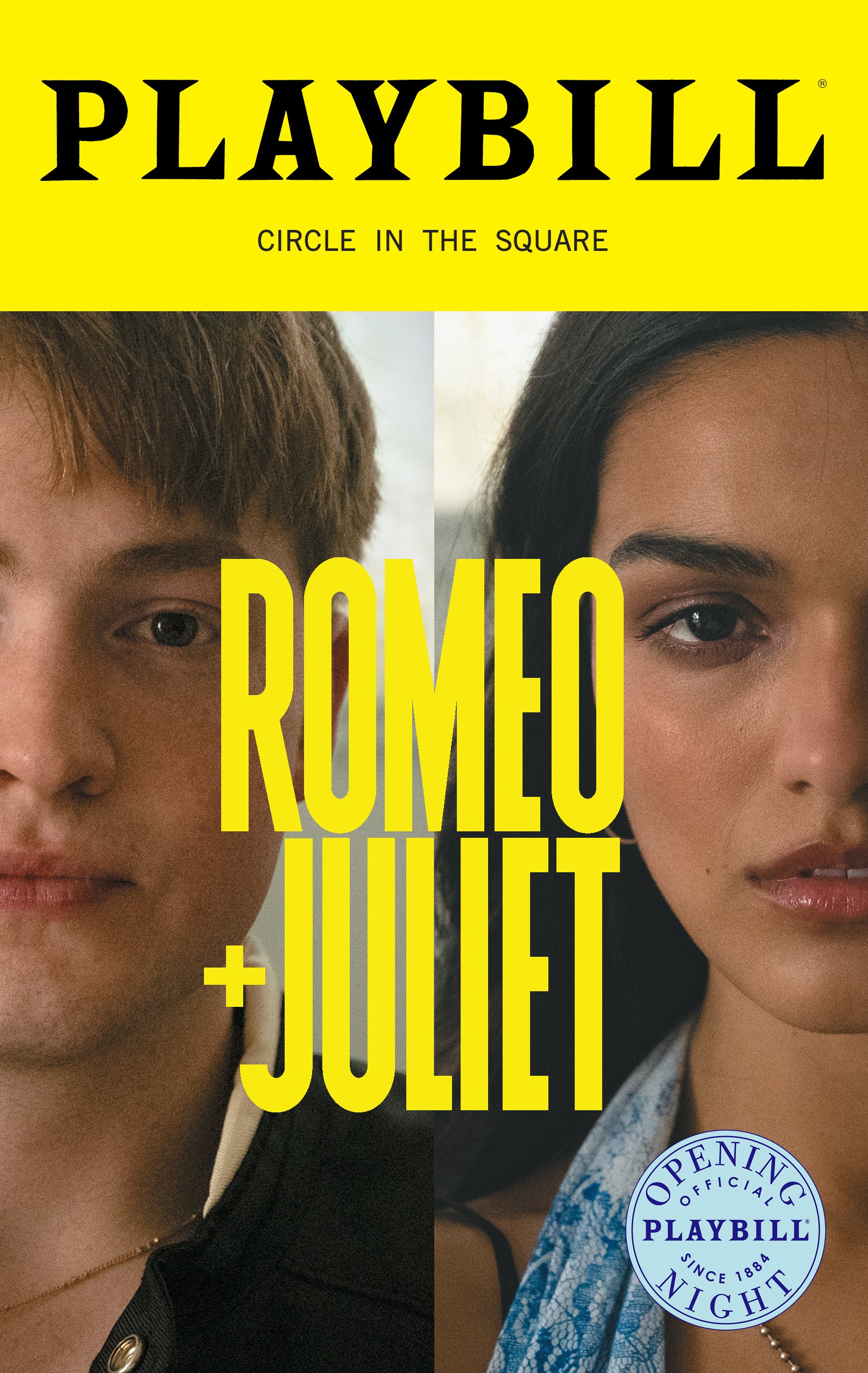 ROMEO + JULIET Limited Edition Official Opening Night Playbill