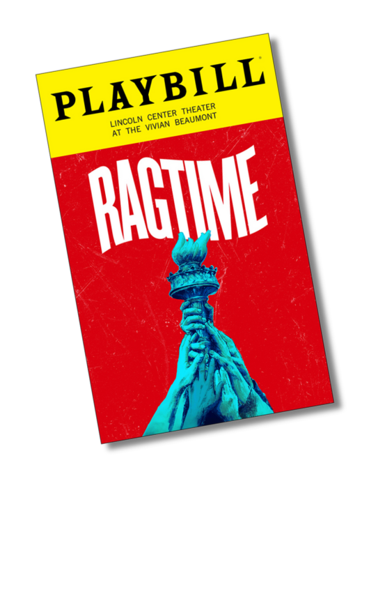 Ragtime 2025 Revival Playbill Sticker