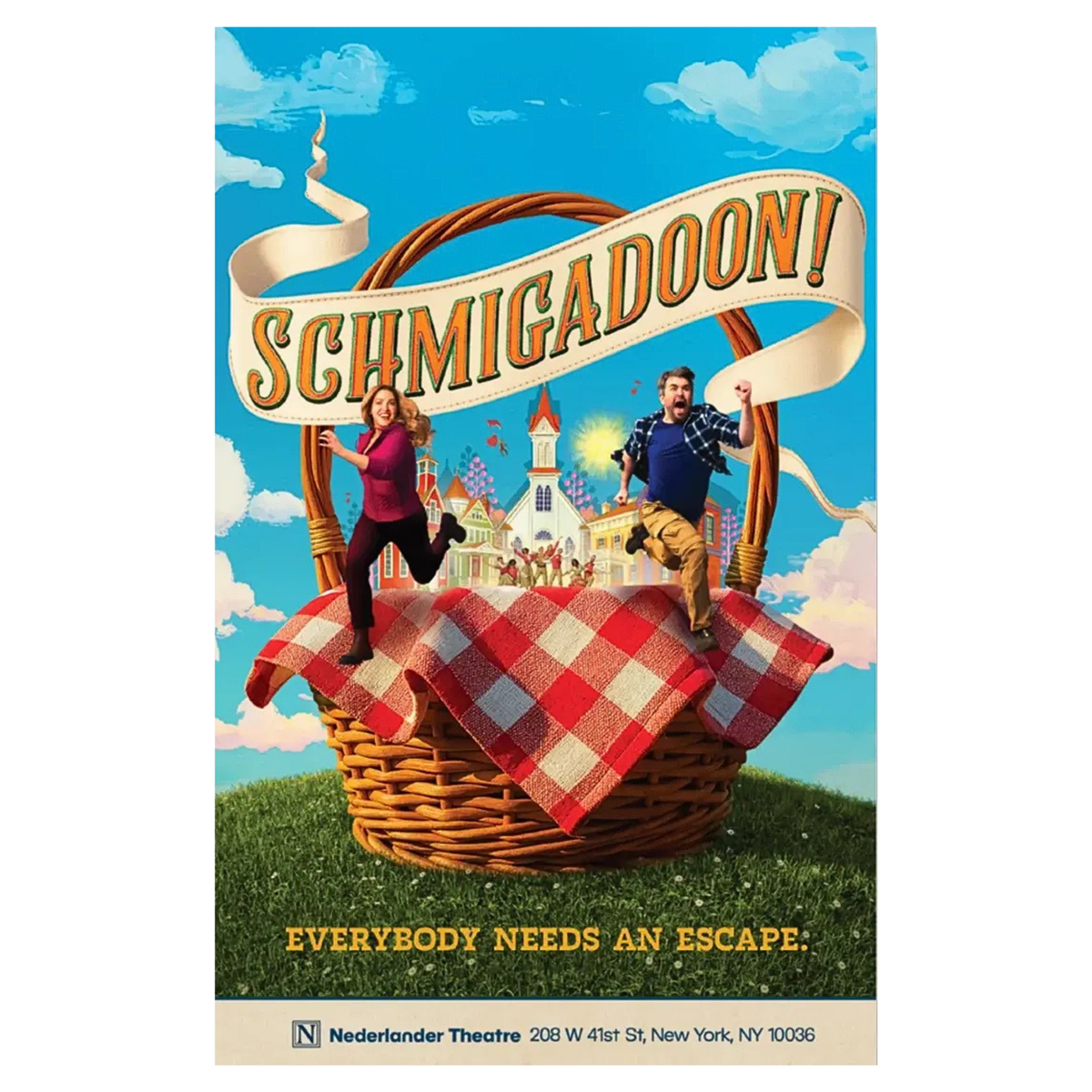Schmigadoon! Broadway Windowcard