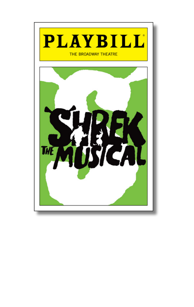 Shrek the Musical Playbill Sticker