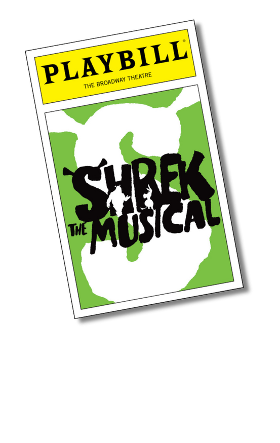 Shrek the Musical Playbill Sticker