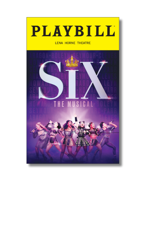 Six the Musical Playbill Sticker