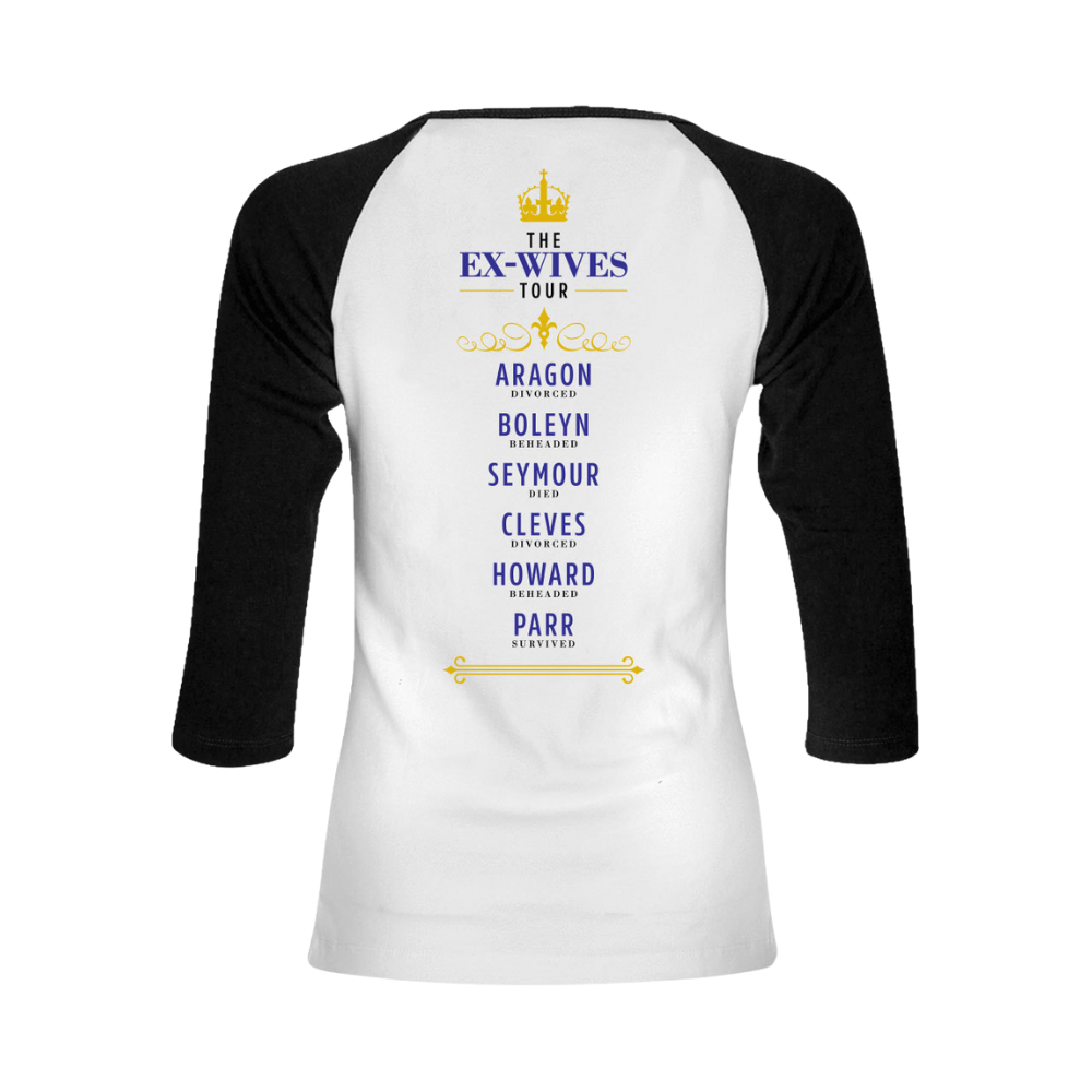 Six the Broadway Musical Raglan T-Shirt