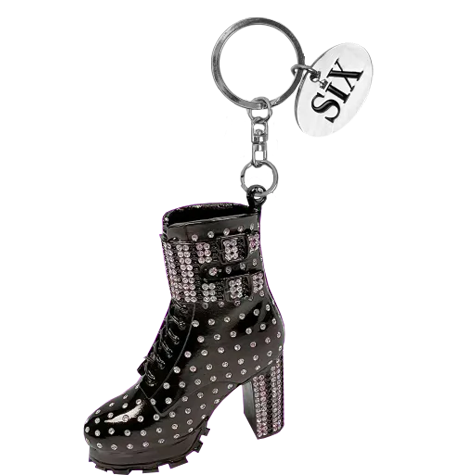 Six the Broadway Musical - Boot Keychain