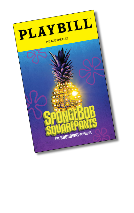 Spongebob Squarepants the Broadway Musical Playbill Sticker