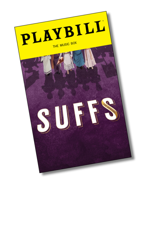 Suff's Script Full Suffs Playbill Sticker