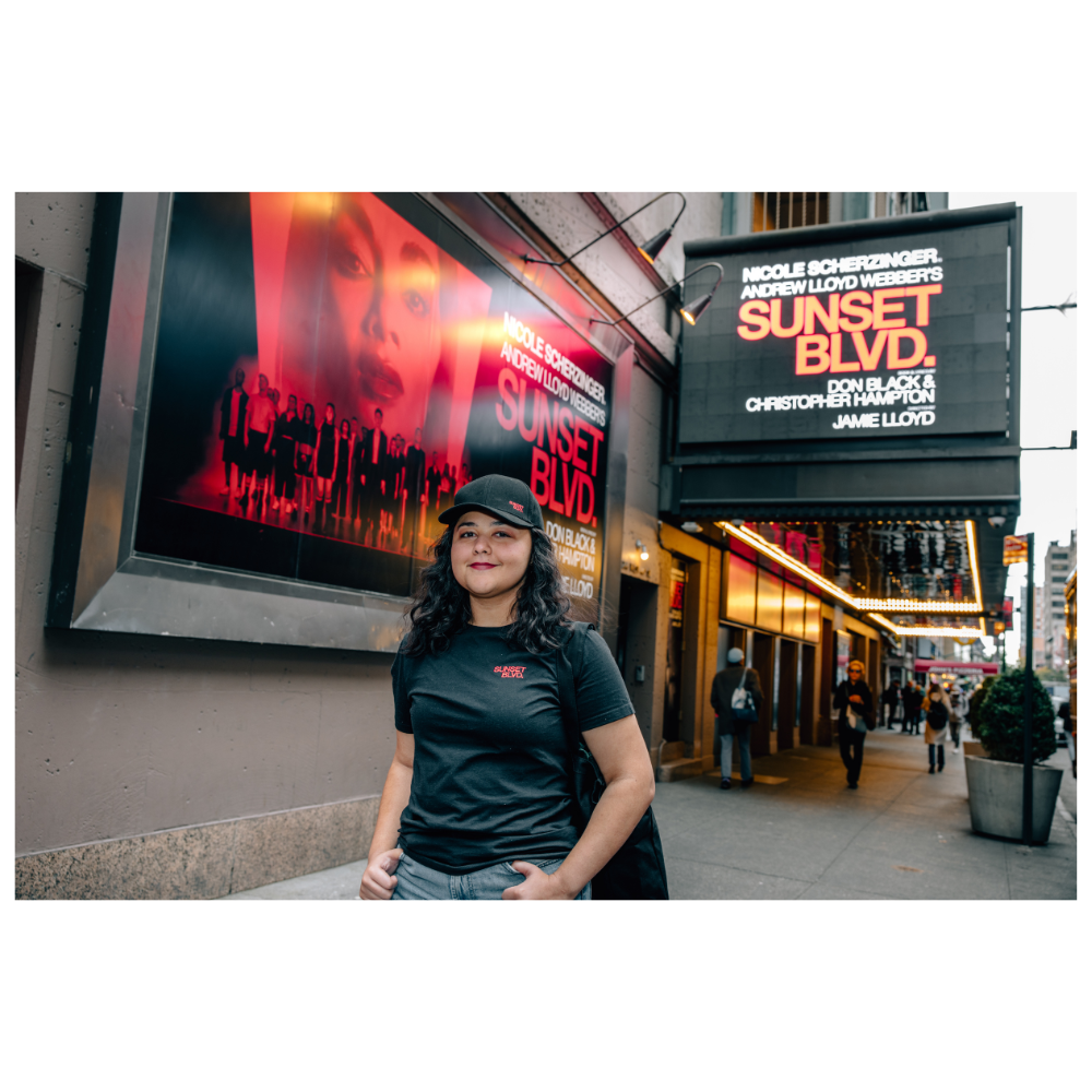 SUNSET BLVD. Logo Tee - Black