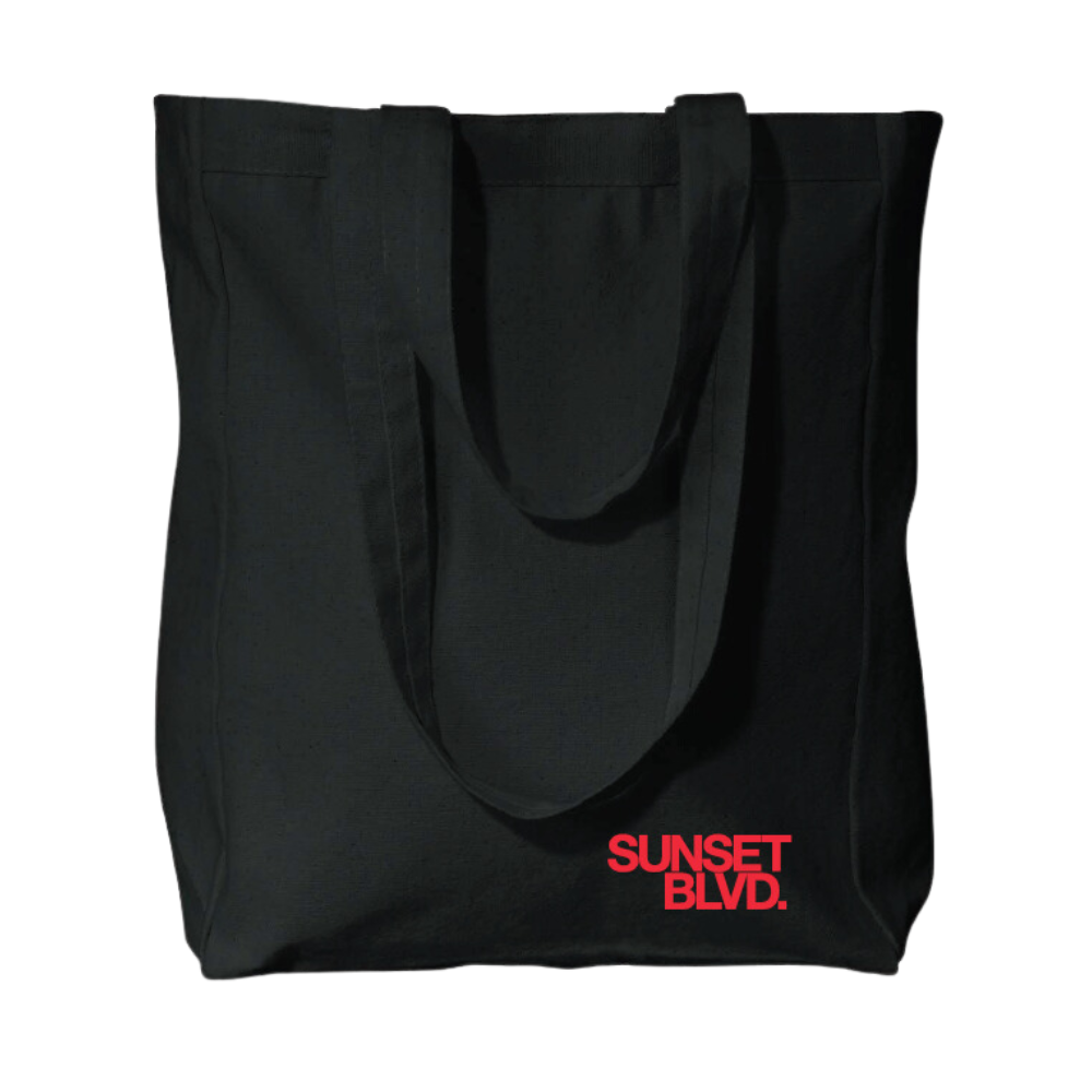 SUNSET BLVD. Tote Bag - Black