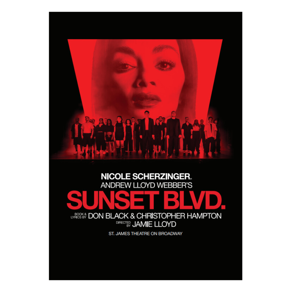 SUNSET BLVD. Windowcard