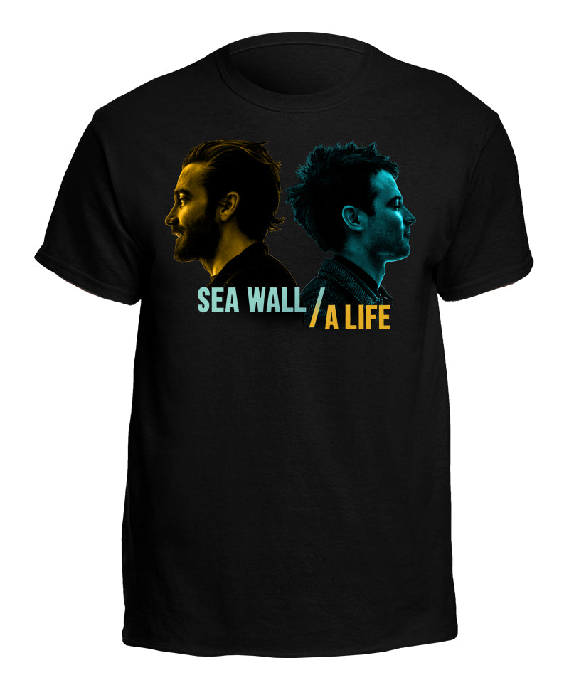Sea Wall-A Life Black Logo T-Shirt