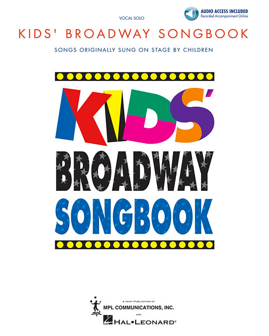 Kids' Broadway Songbook (Book-Online Audio)