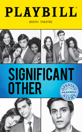 Significant Other the Broadway Play Limited Edition Official Opening Night Playbill