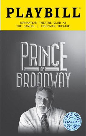 Prince of Broadway Limited Edition Official Opening Night Playbill