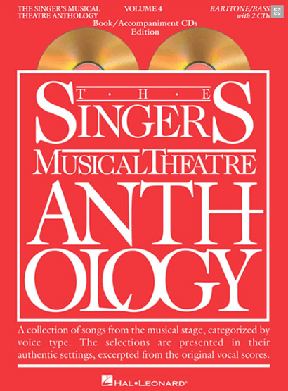 Singer's Musical Theatre Anthology: Baritone-Bass Voice - Volume 4, with Piano Accompaniment CDs