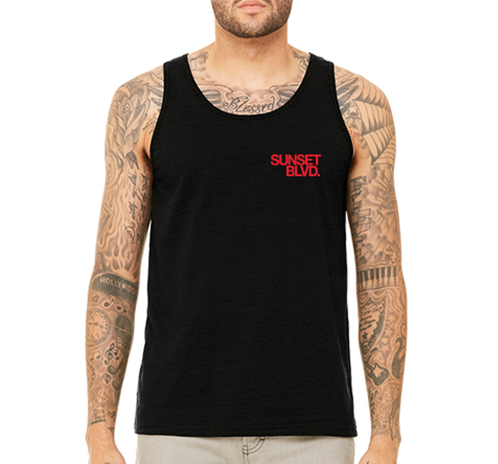 SUNSET BLVD. Racerback Tank