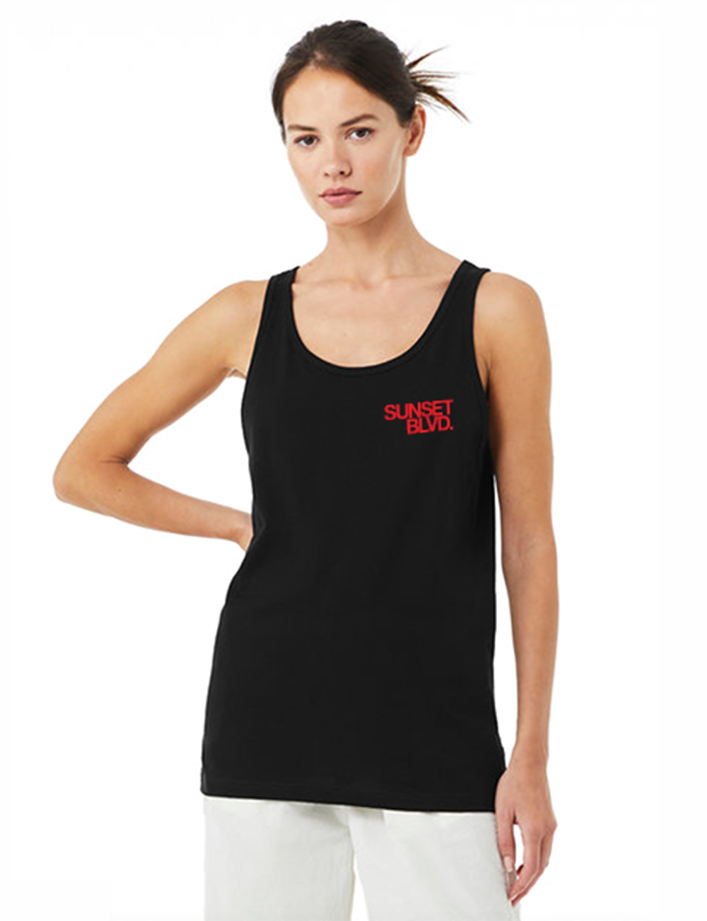SUNSET BLVD. Racerback Tank