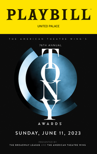 The 2023 Tony Awards Playbill