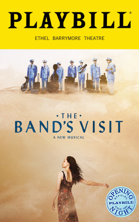 The Band's Visit Limited Edition Official Opening Night Playbill
