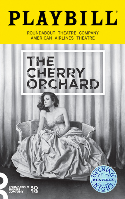 The Cherry Orchard Limited Edition Official Opening Night Playbill