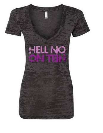 The Color Purple The Musical - Hell No Ladies Logo T-Shirt