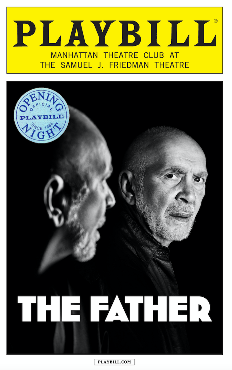 The Father Limited Edition Official Opening Night Playbill