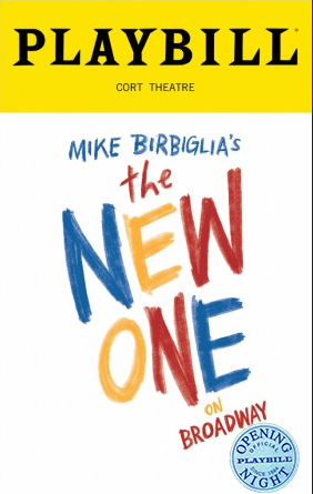 Mike Birbiglia's The New One Limited Edition Official Opening Night Playbill