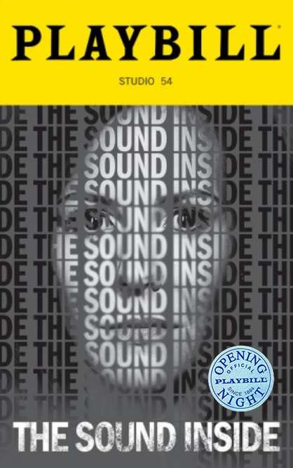 The Sound Inside Limited Edition Official Opening Night Playbill