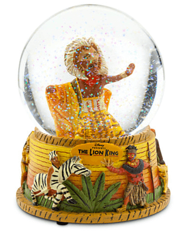 The Lion King the Broadway Musical - Snowglobe with Music Box