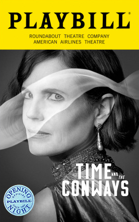 Time and the Conways Limited Edition Official Opening Night Playbill