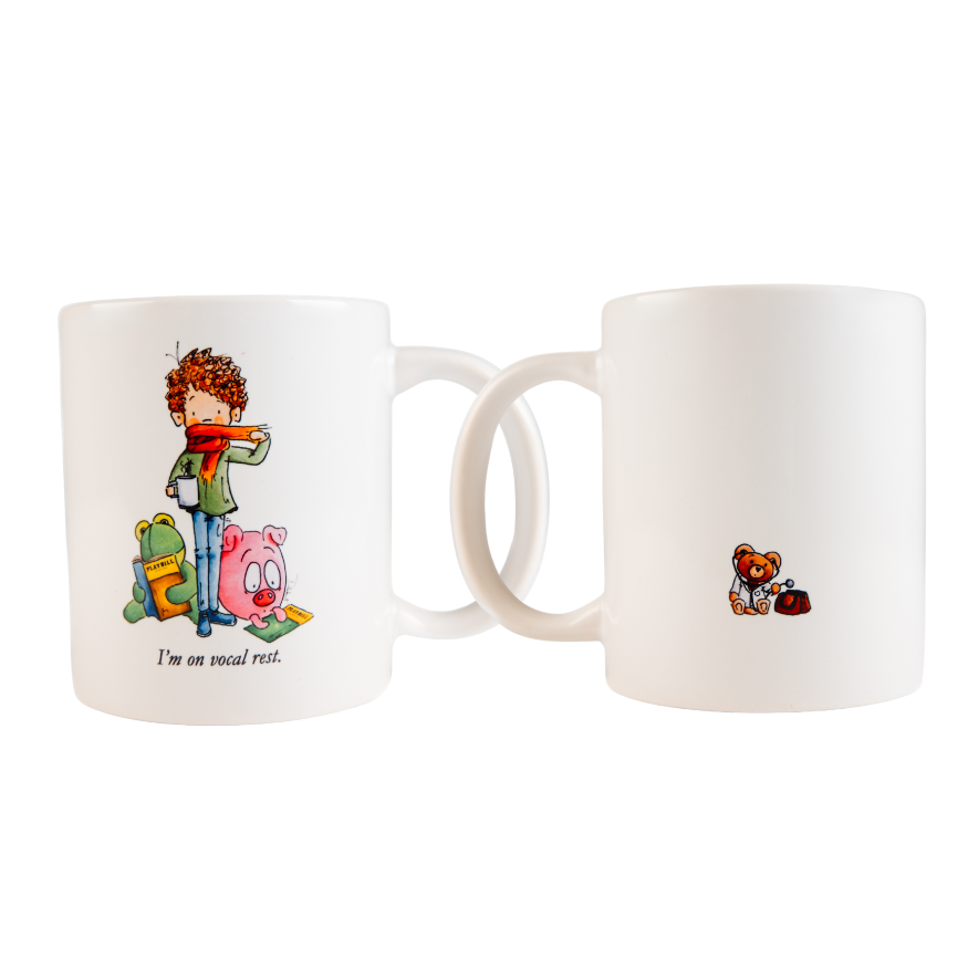 The Little Theatre Kid Playbill Collection - "I'm on Vocal Rest." - Mug