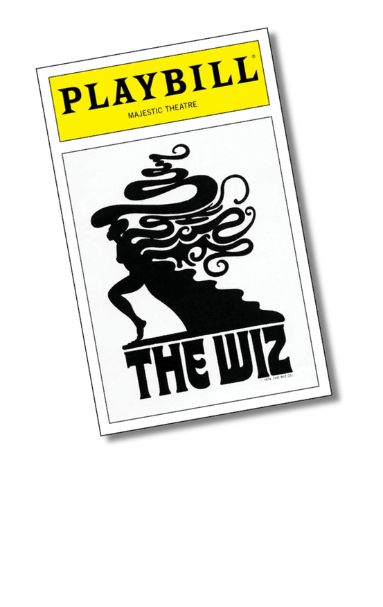 The Wiz Playbill Sticker