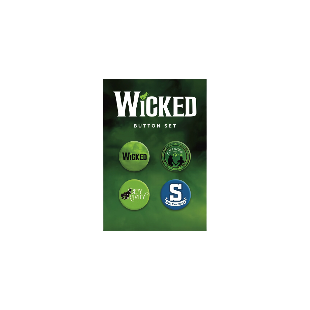 Wicked the Broadway Musical - Button Card