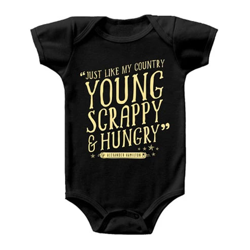 Hamilton the Broadway Musical - Young and Scrappy Onesie