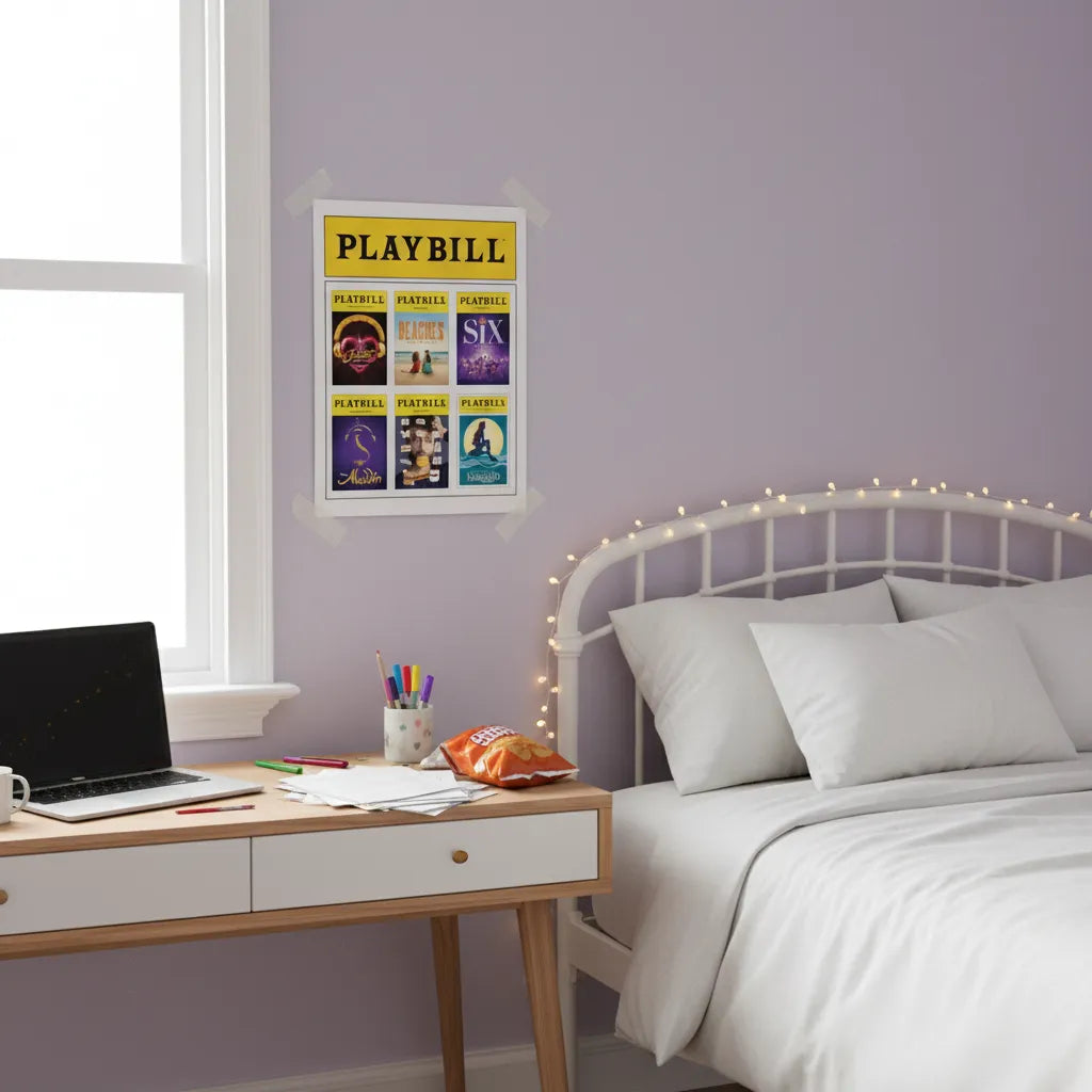 Custom Playbill 18" x 24" Poster with 6 Playbill Covers - Choose 6 favorites from 70+ covers