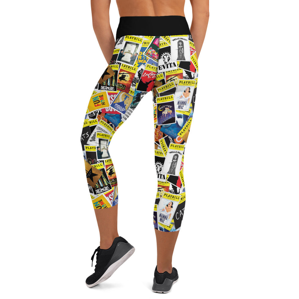 Playbill® Leggings - Yoga Capri Length