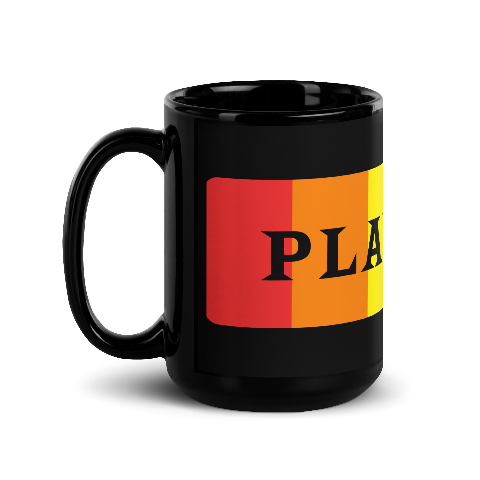 Playbill Pride - Black Glossy Mug
