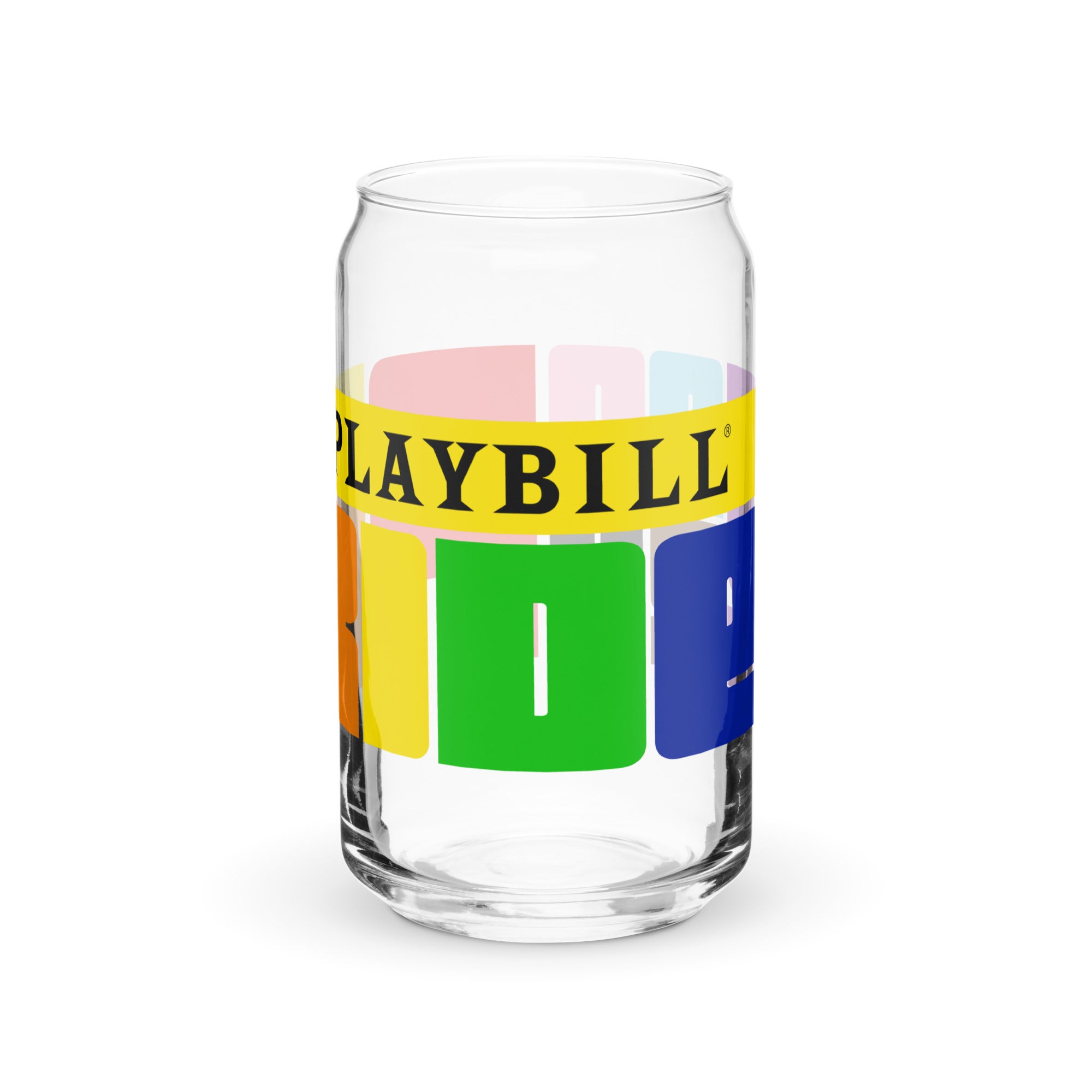Playbill Pride 2024 - Can-Shaped Glass
