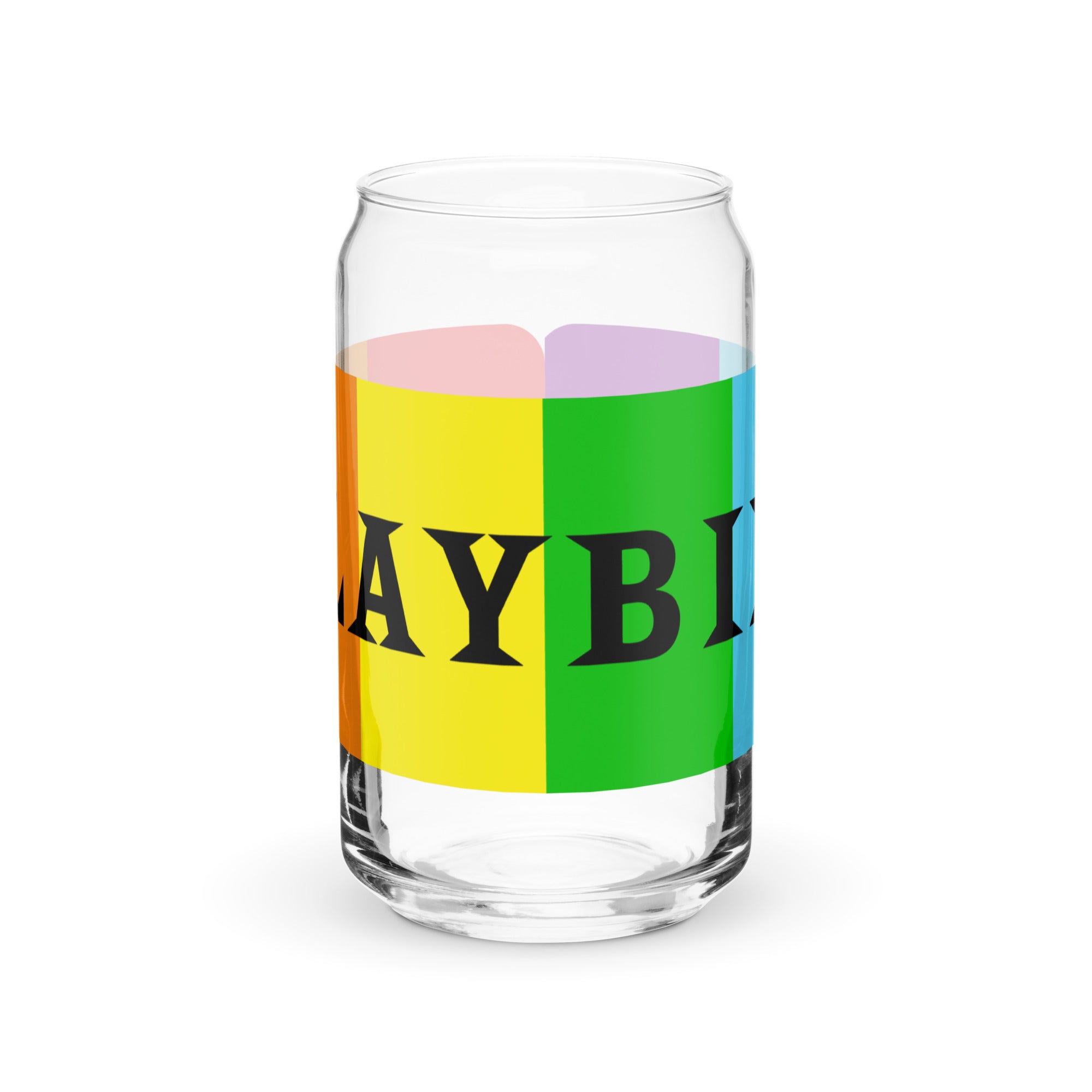 Playbill Pride - Can-Shaped Glass