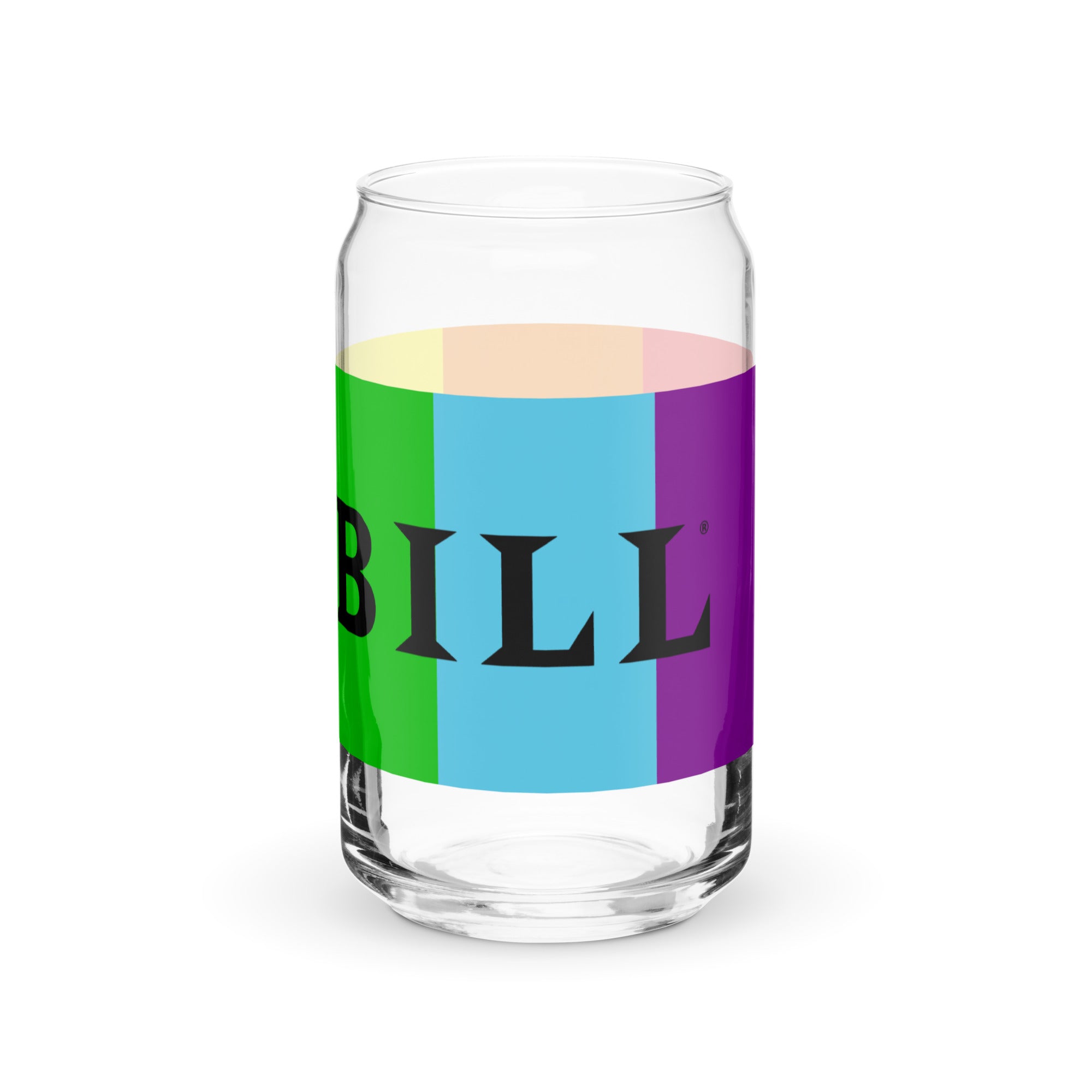 Playbill Pride - Can-Shaped Glass