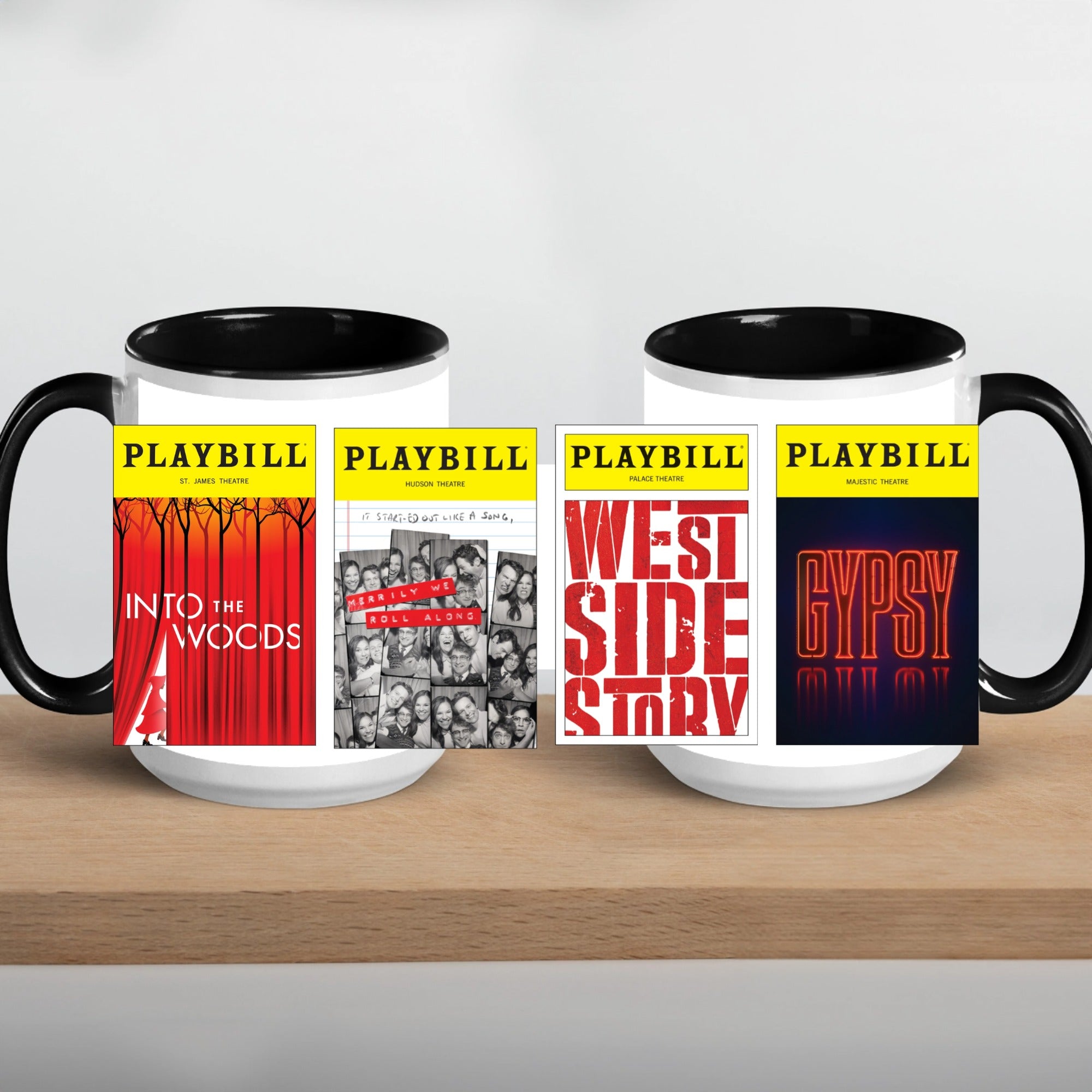 CUSTOM 15 oz. Sondheim Playbill Covers Mug - Choose 4 Favorites from 30+ Covers!
