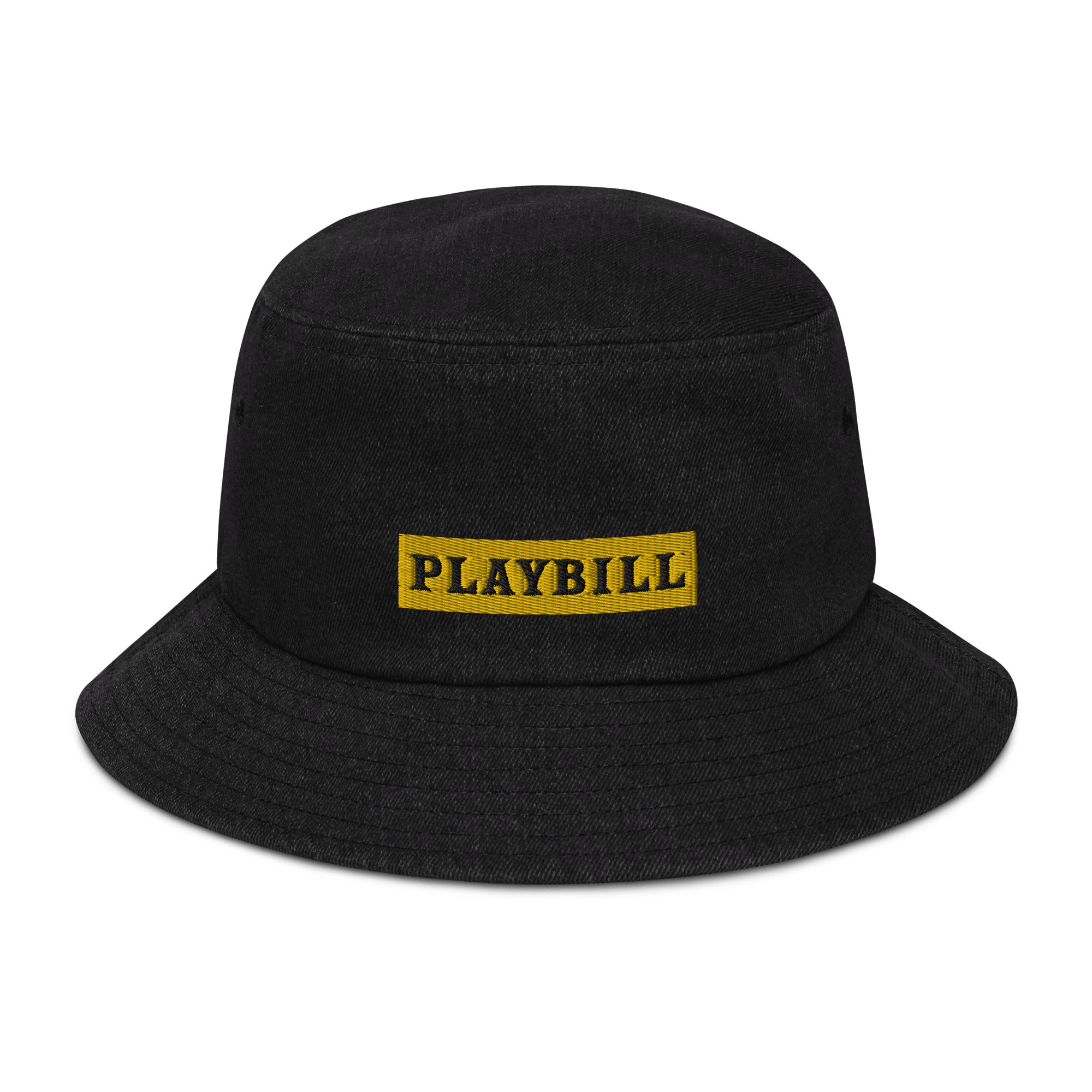 Playbill Denim Bucket Hat