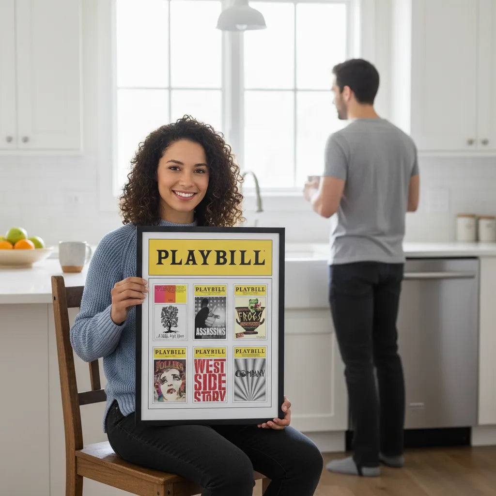 Custom Sondheim Poster with 6 Playbill Covers - Choose your favorite Sondheim covers and create your own 18"x 24" poster.