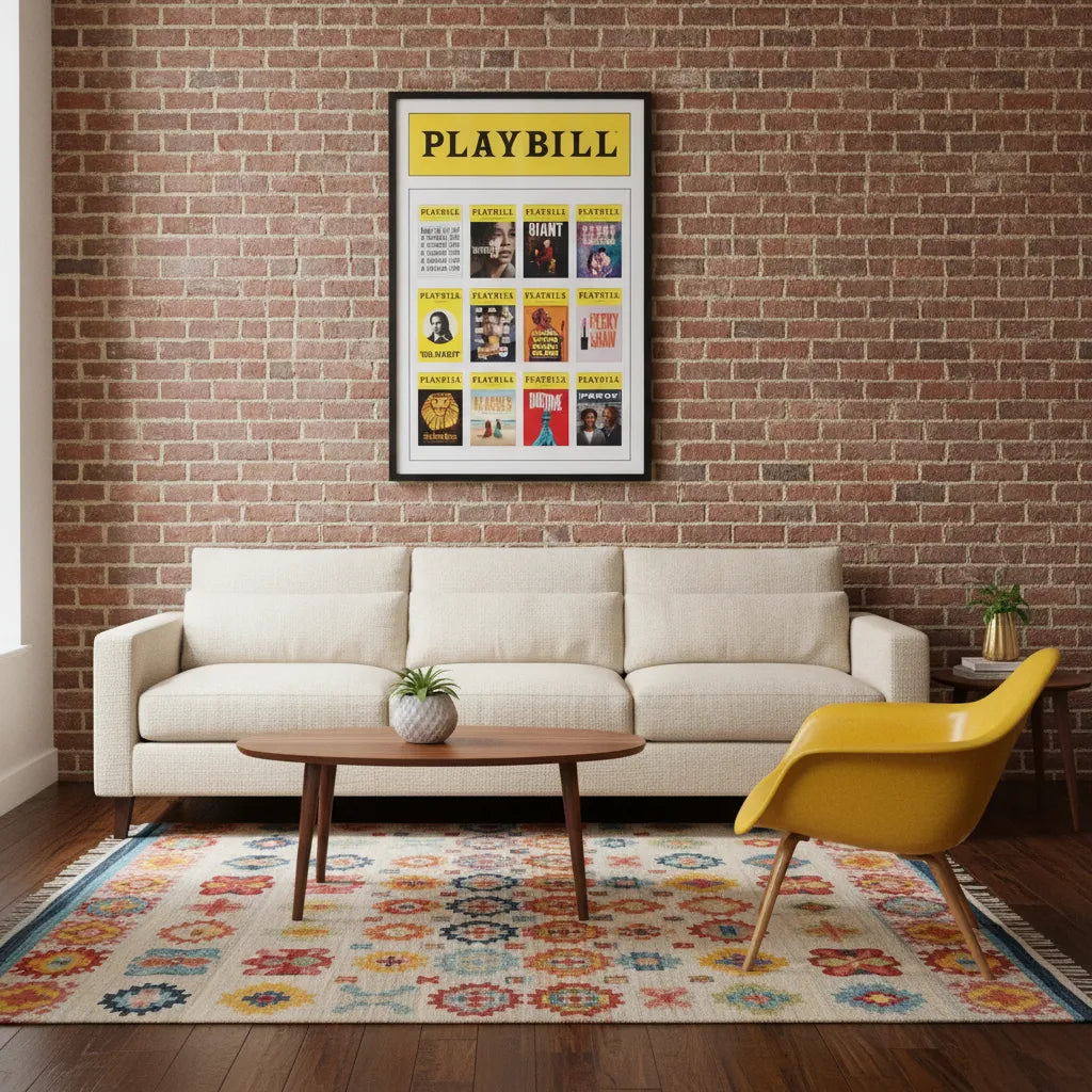 CUSTOM 12 Playbill Covers Poster - Choose 12 Favorites from 70+ Covers!