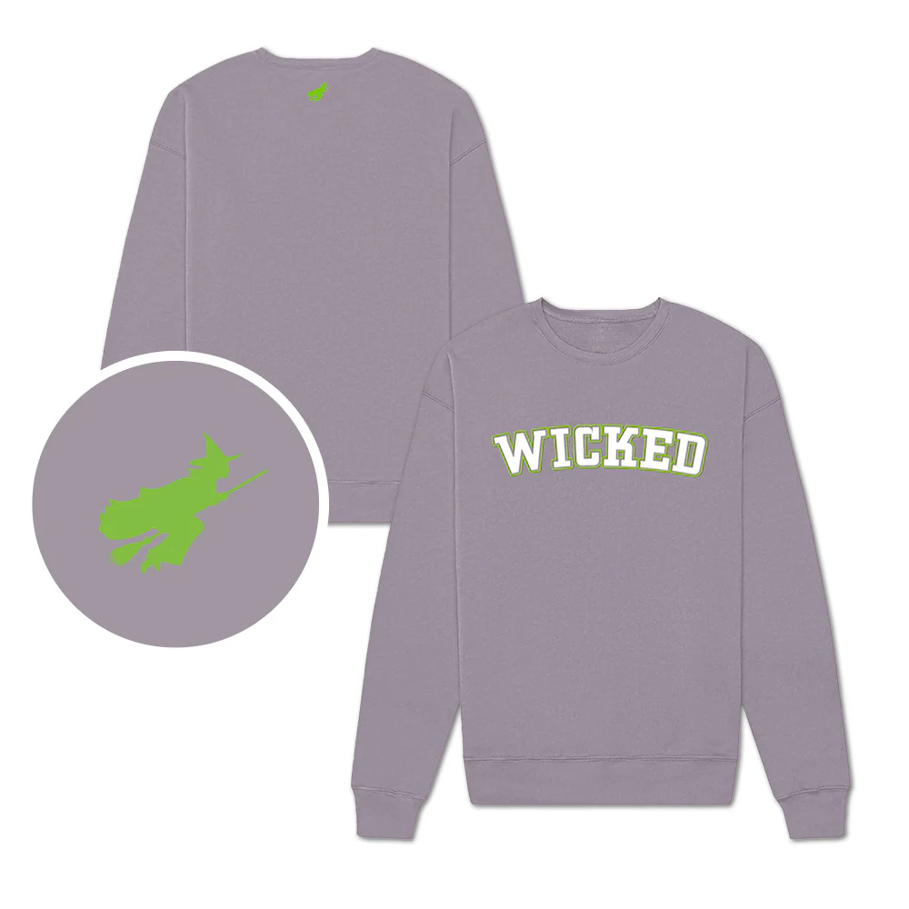 Wicked the Broadway Musical - Unisex Logo Pullover