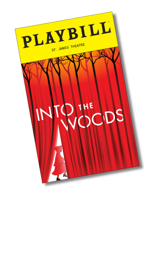 Into the Woods Playbill Sticker